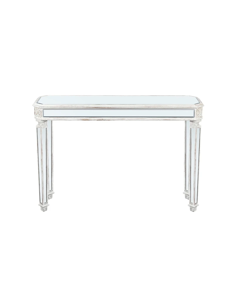 Streamdale Furniture Streamdale Vintage Carved Mirror Console Table