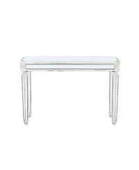 Streamdale Furniture Streamdale Vintage Carved Mirror Console Table