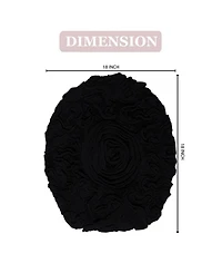 Home Weavers Bell Flower Lid Cover, 18" x