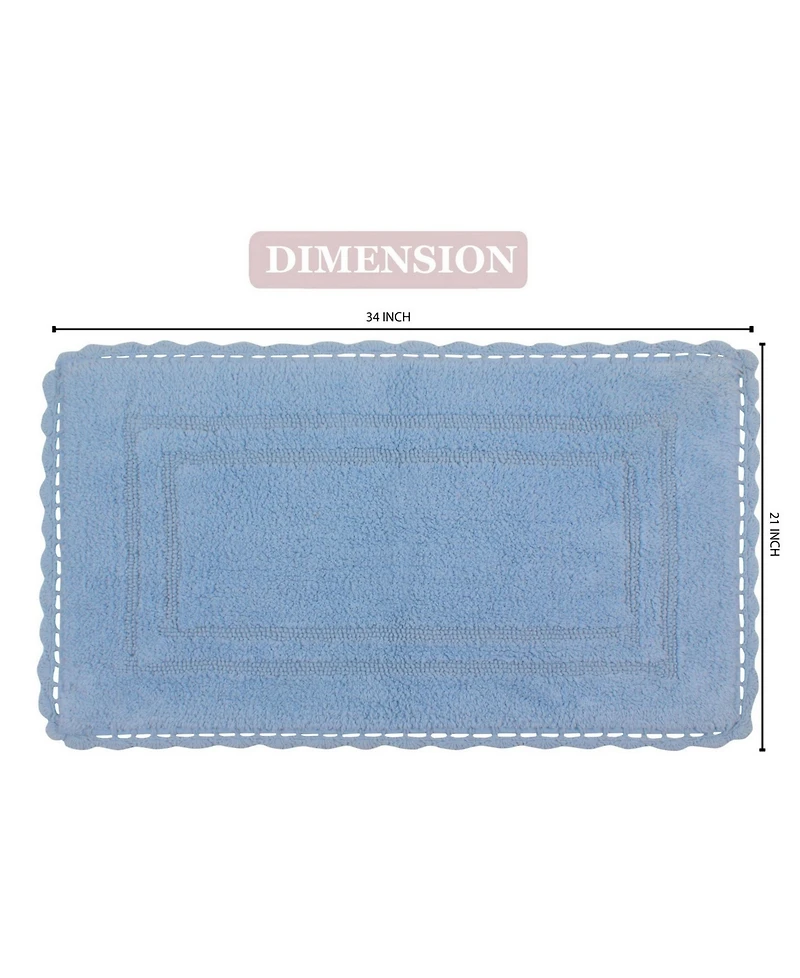Home Weavers Casual Elegance Reversible Bath Rug
