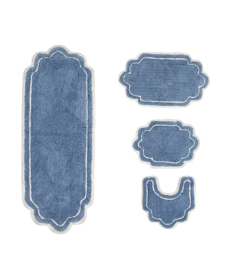 Home Weavers Allure Bathroom -Pc. Bath Rug Set