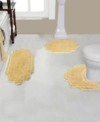 Home Weavers Allure Bathroom -Pc. Bath Rug Set