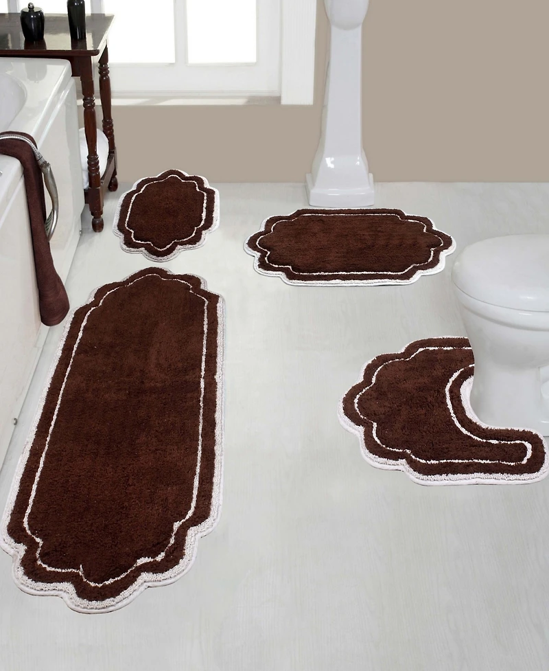 Home Weavers Allure Bathroom -Pc. Bath Rug Set