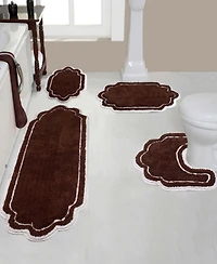Home Weavers Allure Bathroom -Pc. Bath Rug Set