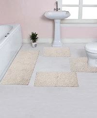 Home Weavers Modesto 4-Pc Bath Rug Set