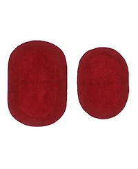 Home Weavers Double Ruffle -Pc. Bath Rug Set