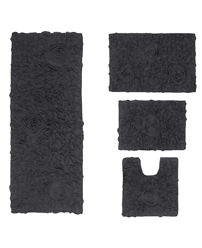 Home Weavers Modesto 4-Pc Bath Rug Set