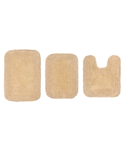 Home Weavers Radiant 3-Pc. Bath Rug Set