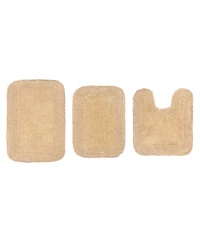 Home Weavers Radiant 3-Pc. Bath Rug Set