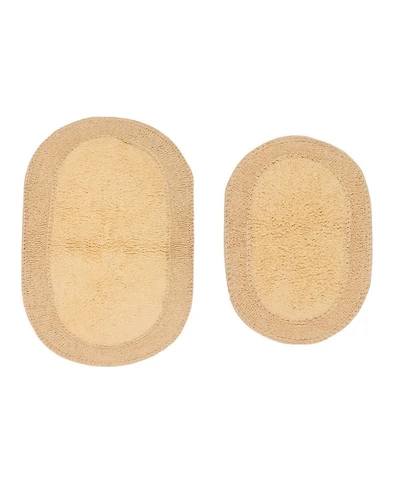 Home Weavers Double Ruffle -Pc. Bath Rug Set