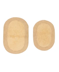 Home Weavers Double Ruffle -Pc. Bath Rug Set