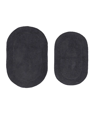 Home Weavers Double Ruffle -Pc. Bath Rug Set
