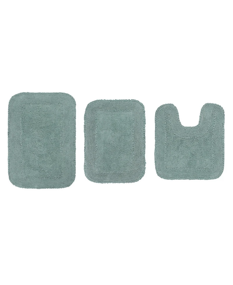 Home Weavers Radiant 3-Pc. Bath Rug Set