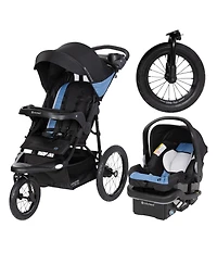 Baby Trend Expedition Zero Flat Jogger Travel System with Led Lights