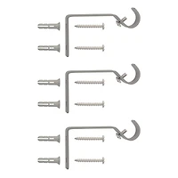 Kenney Walden 5/8-Inch Decorative Curtain Rod with Crackled Ball Finials