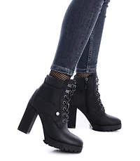 Xti Women's Casual Heeled Booties By