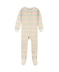 Gerber Toddler Boys' Snug Fit Footed Pajamas, 4-Pack, Farm