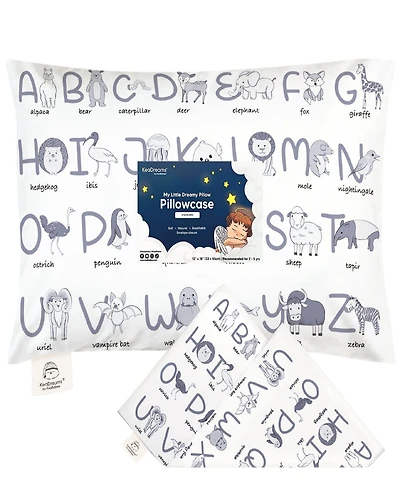 KeaBabies Toddler Pillowcase for 13X18 Pillow Case, Travel Case Cover