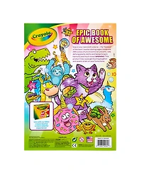 Crayola Epic Book of Awesome 288-Page Coloring Book, Pack of 6