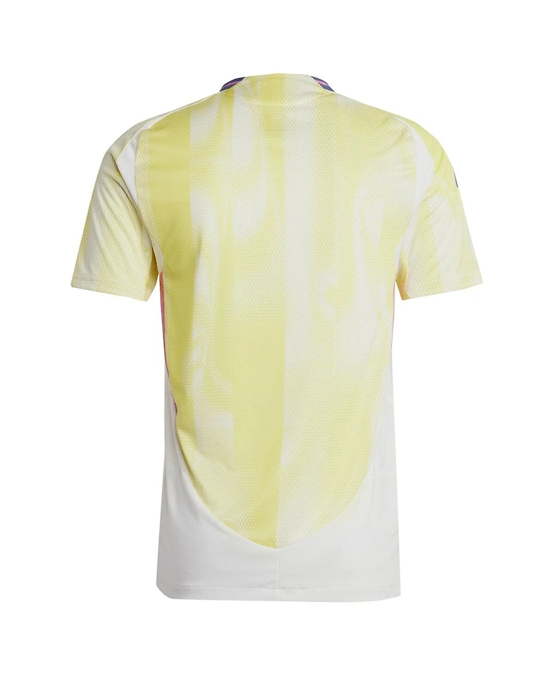 Adidas Men's Yellow Juventus 2024/25 Away Authentic Jersey