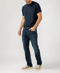Silver Jeans Co. Men's Allan Slim Fit Straight Leg Jeans