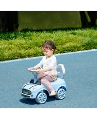 Qaba Toddler Ride on Toy, Foot to Floor Sliding Car,