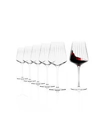 Stolzle Lausitz Symphony Bordeaux Glasses, Set of 6