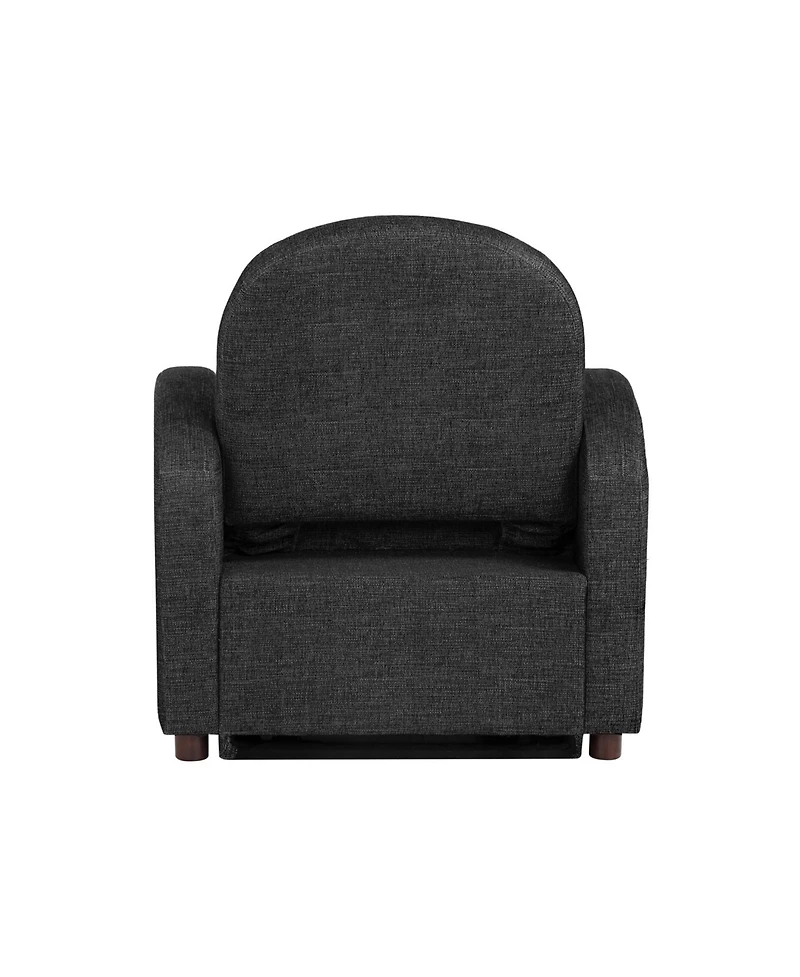 Serta 35.2" Polyester Toluca Convertible Chair