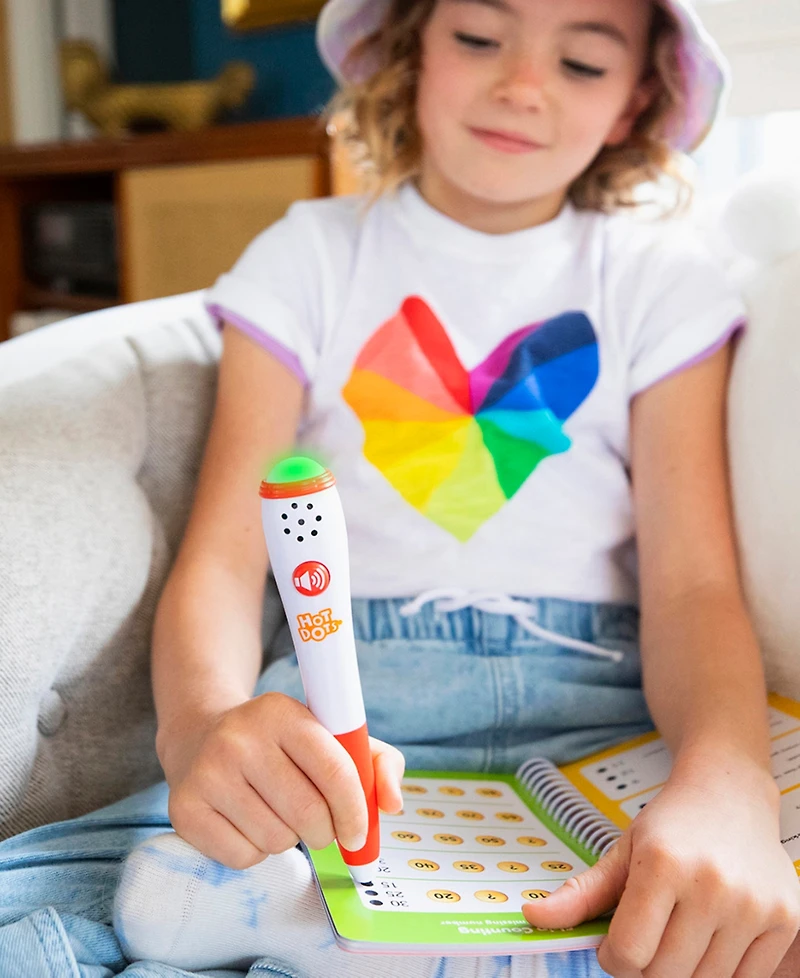 Educational Insights Hot Dots First Grade Essentials Reading and Math Workbook