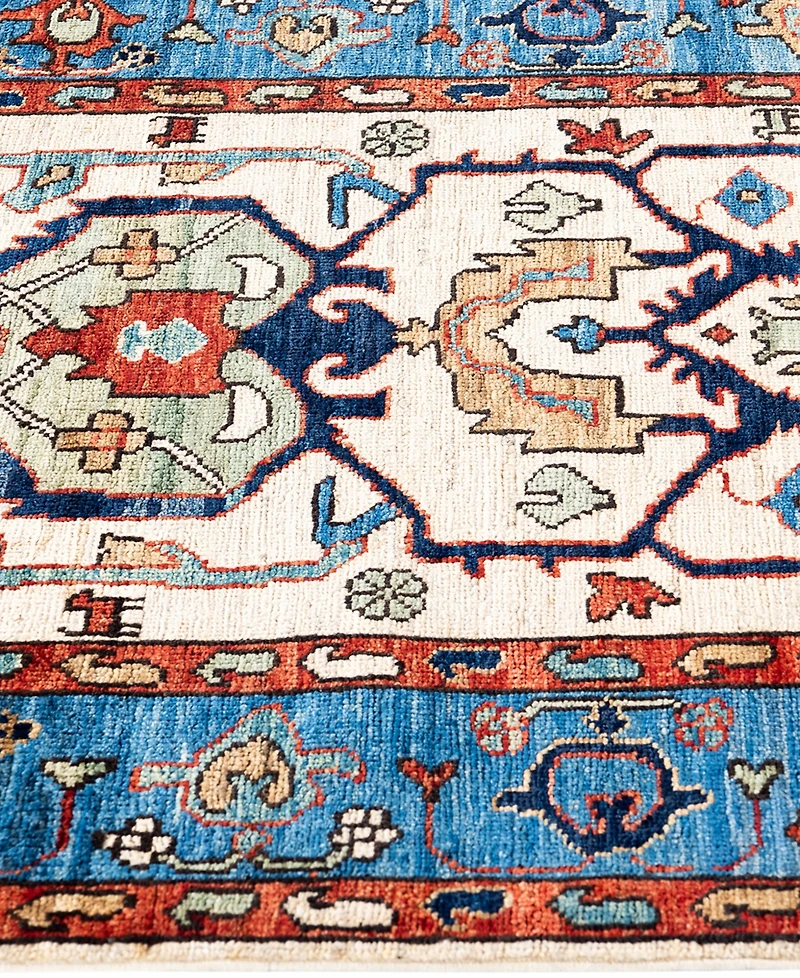 Adorn Hand Woven Rugs Serapi M1999 2'10"x8'2" Runner Area Rug
