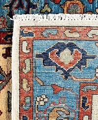 Adorn Hand Woven Rugs Serapi M1999 2'10"x9'9" Runner Area Rug