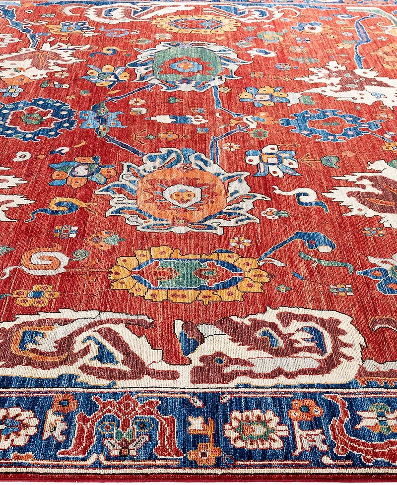 Adorn Hand Woven Rugs Serapi M1999 8'2"x9'10" Area Rug