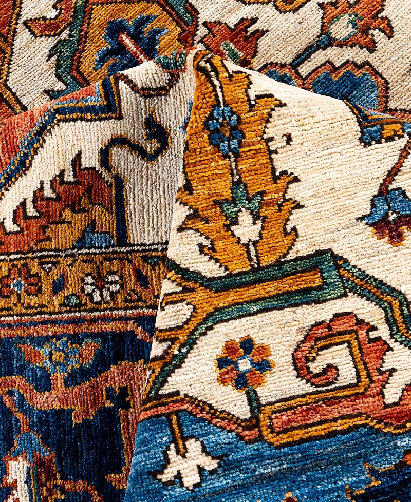 Adorn Hand Woven Rugs Serapi M1999 8'4"x9'10" Area Rug