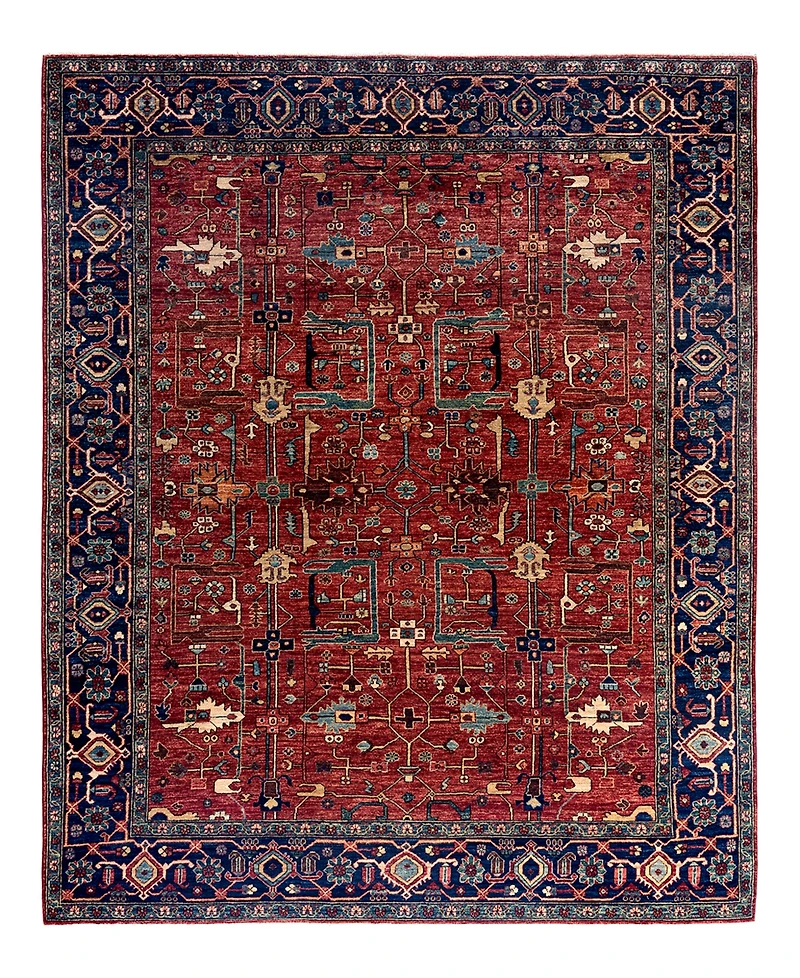 Adorn Hand Woven Rugs Serapi M1999 8'1"x9'11" Area Rug