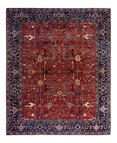 Adorn Hand Woven Rugs Serapi M1999 8'1"x9'11" Area Rug