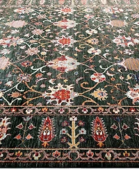 Adorn Hand Woven Rugs Tribal M1999 8'2"x9'8" Area Rug