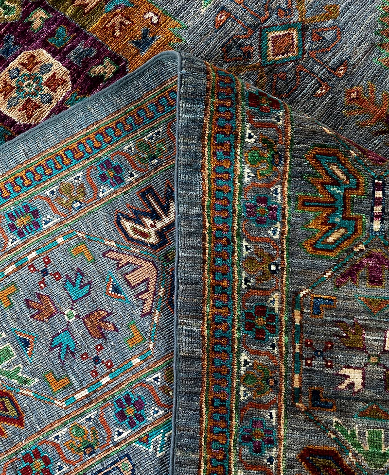 Adorn Hand Woven Rugs Tribal M1999 8'x9'10" Area Rug