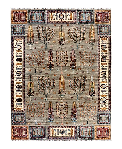 Adorn Hand Woven Rugs Tribal M1999 9'x11'9" Area Rug