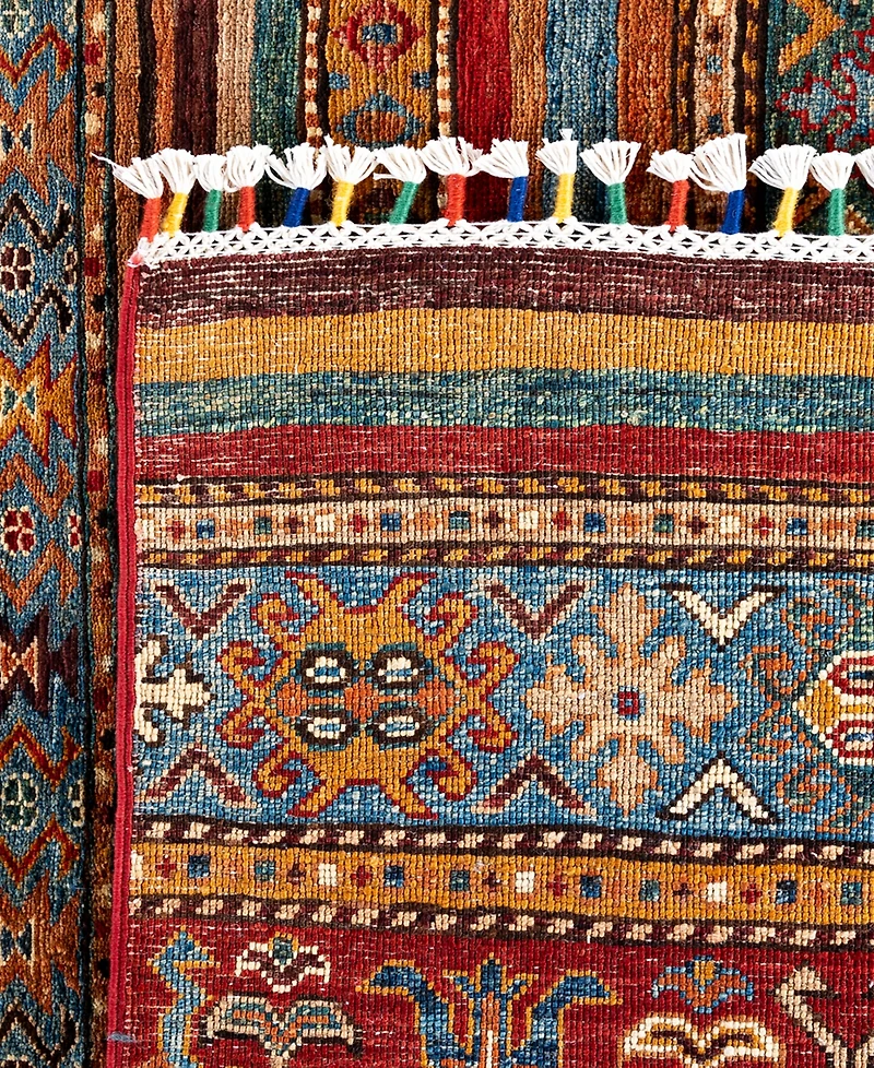 Adorn Hand Woven Rugs Tribal M1999 8'4"x9'10" Area Rug