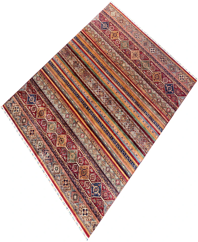Adorn Hand Woven Rugs Tribal M1999 8'1"x10' Area Rug