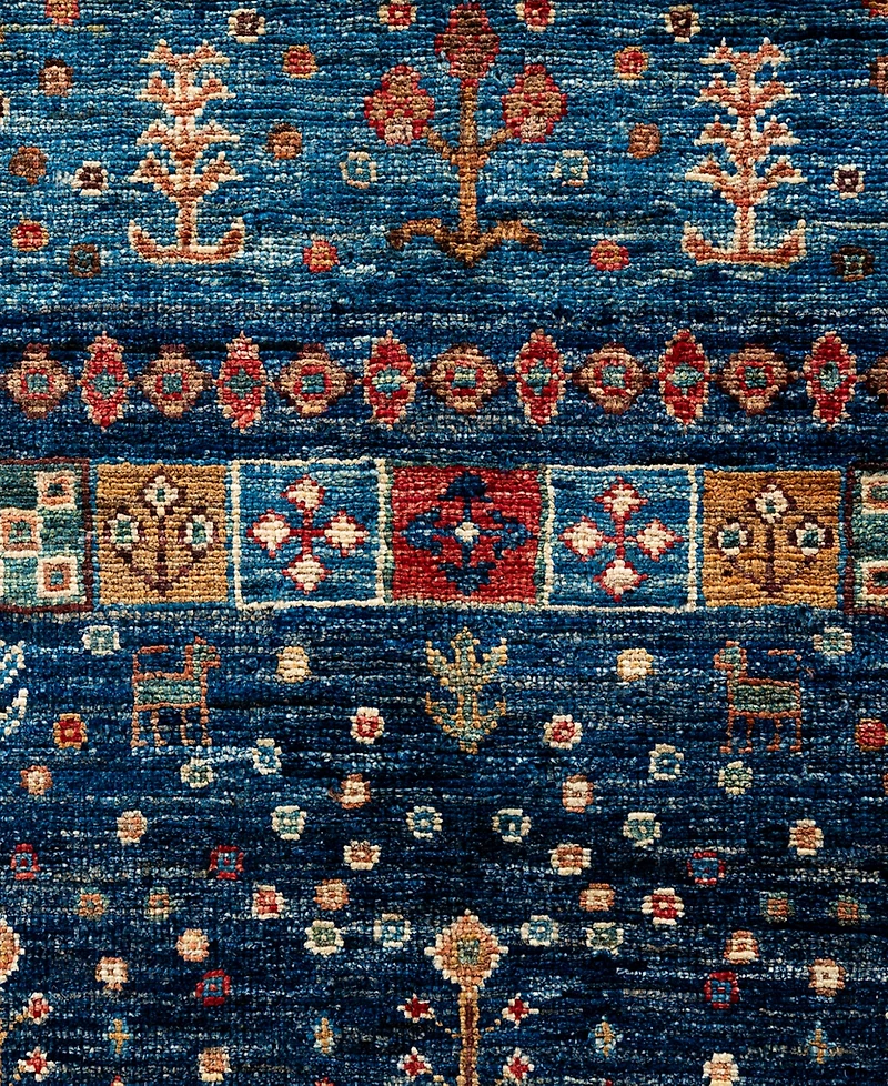 Adorn Hand Woven Rugs Tribal M1999 9'2"x11'8" Area Rug