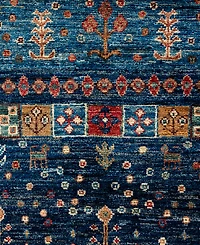 Adorn Hand Woven Rugs Tribal M1999 9'2"x11'8" Area Rug