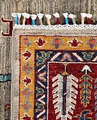 Adorn Hand Woven Rugs Tribal M1999 9'x11'9" Area Rug