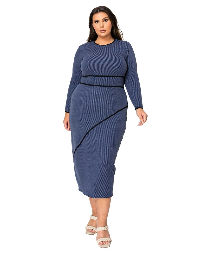 L I V D Plus Elora Sweater Dress