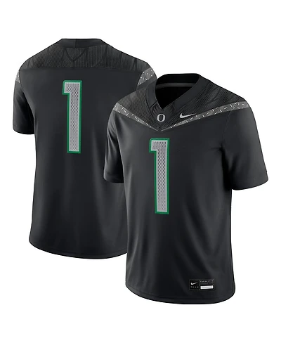 Nike Men's 1 Black Oregon Ducks Game Jersey