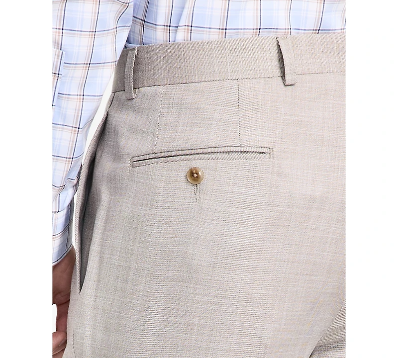 Michael Kors Men's Classic-Fit Sharkskin Dress Pants