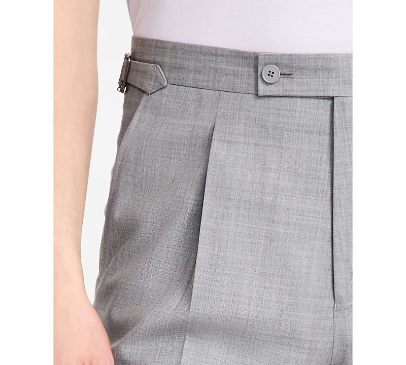 Calvin Klein Men's Slim-Fit Wool Dress Pants