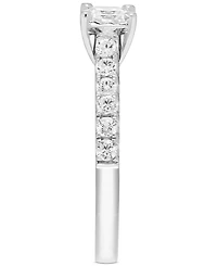 Diamond Princess-Cut Engagement Ring (5/8 ct. t.w.) in 14k White Gold
