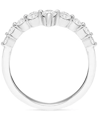 Diamond V-Shape Contour Ring (1/2 ct. t.w.) in 14k White Gold