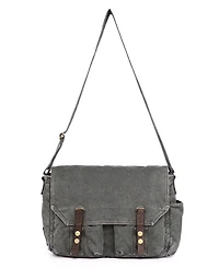 Tsd Brand Coastal Canvas Messenger Bag